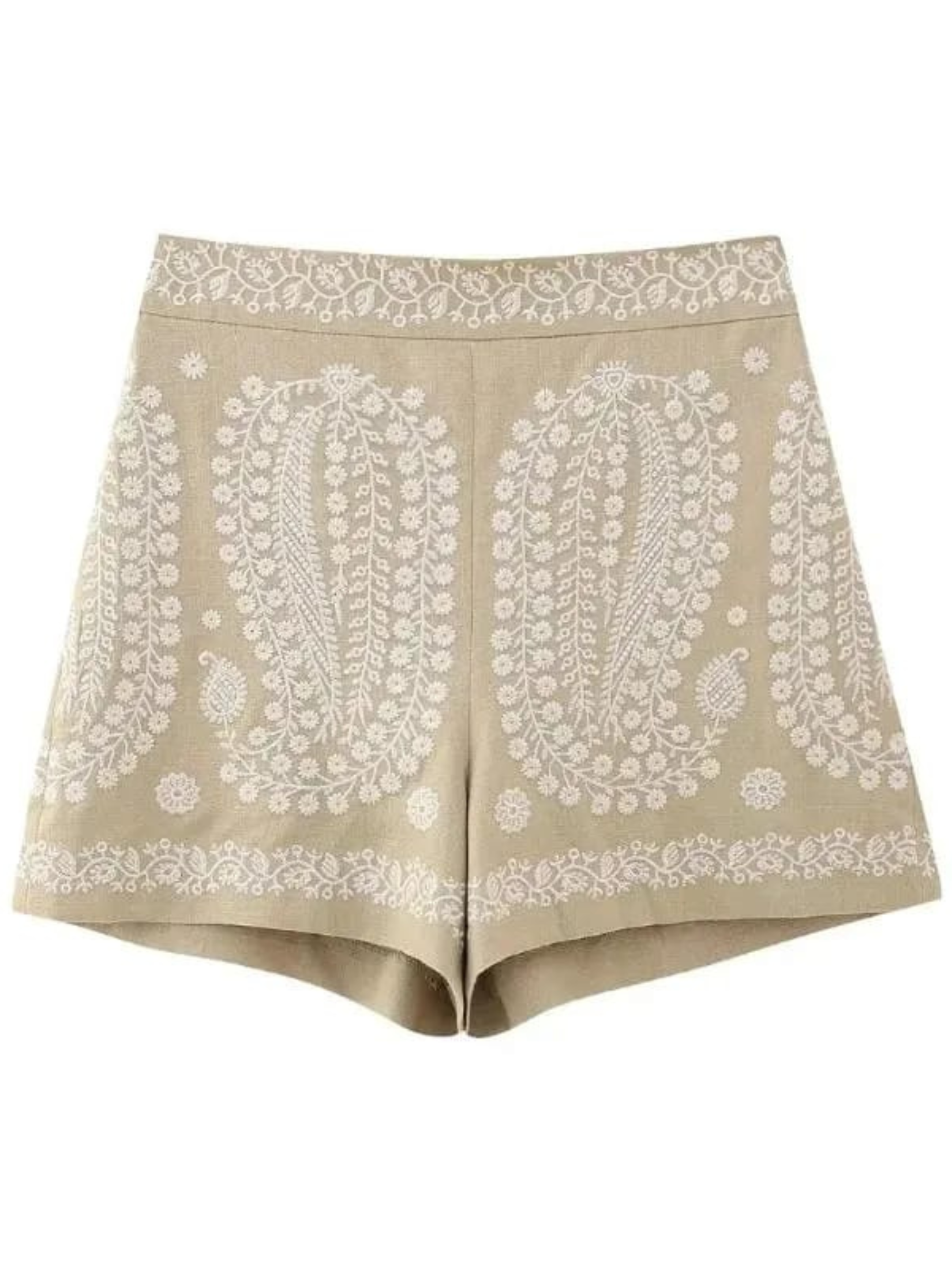 BOHO EMBROIDERED SHORTS